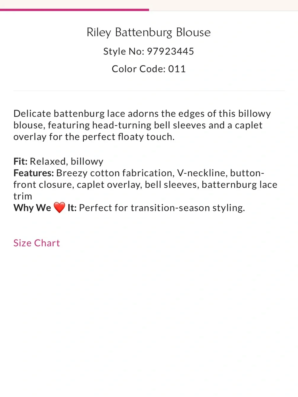 NWOT Free People Riley Battenburg Blouse - Picture 5 of 6